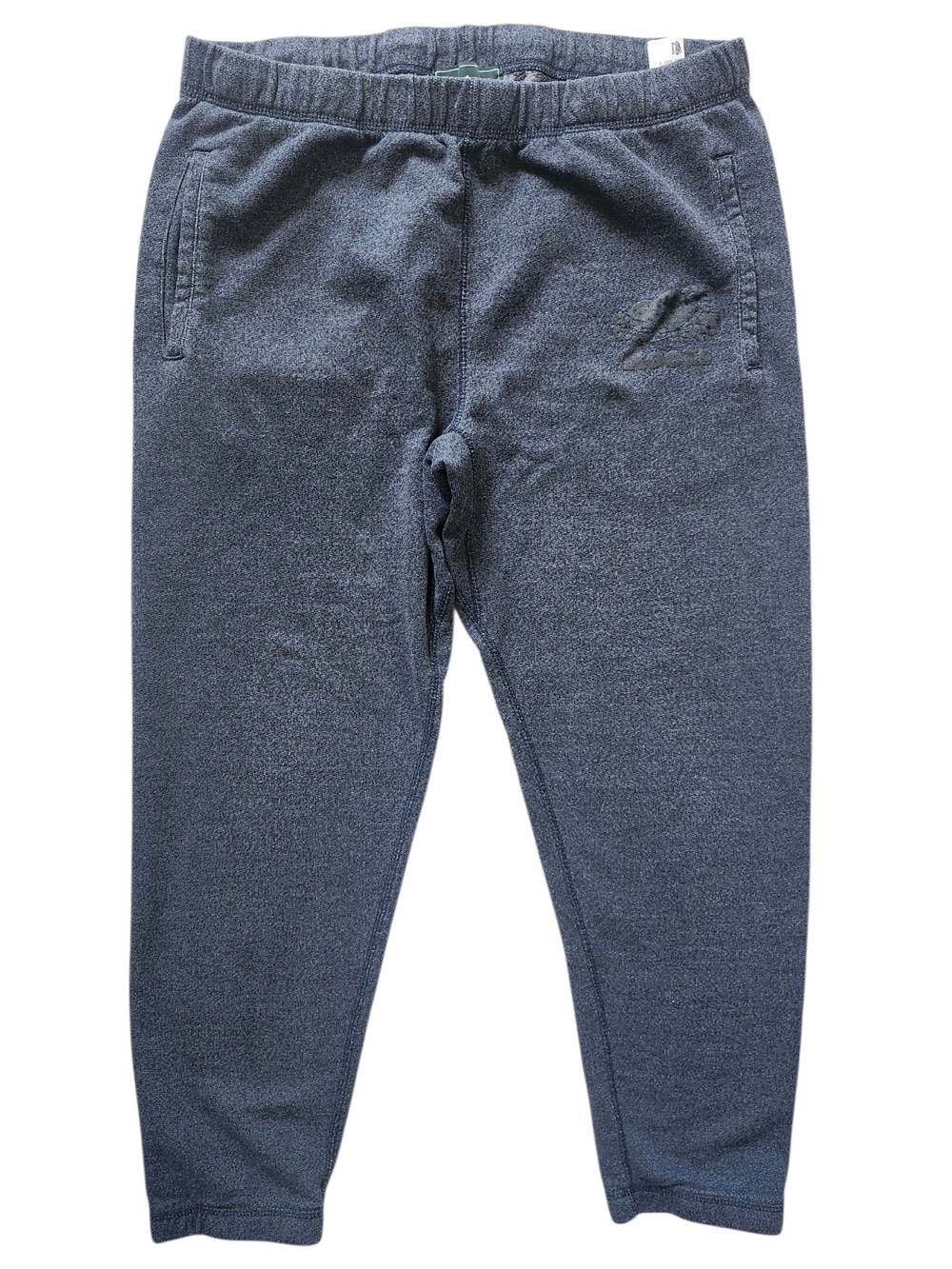 Roots Original Navy Pepper Fleece Sweat Pants - Picture 3 of 7